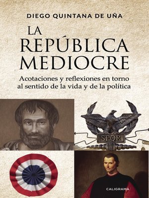 cover image of La república mediocre